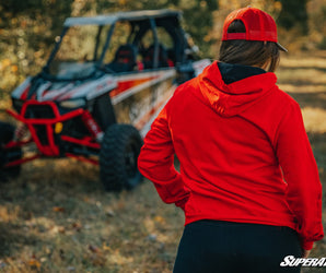 SuperATV Red Banded Logo Hoodie